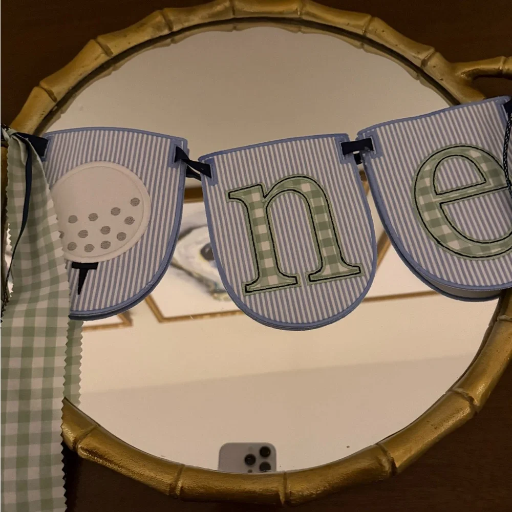 Blue and Green Party Banner - Picture 2 of 4